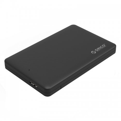 Кутия за диск Orico външна кутия за диск Storage - Case - 2.5 inch USB3.0 black - 2577U3-BK (снимка 1)