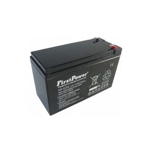 Батерия за UPS FirstPower 12V 7.2Ah FP1272T2 (снимка 1)