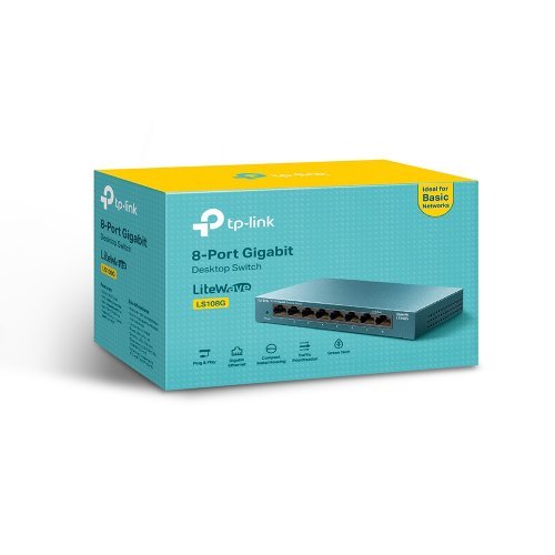 Суич TP-Link LS108G (снимка 3)