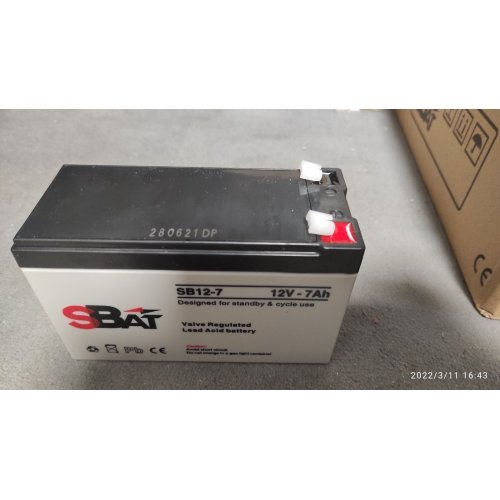 Батерия за UPS SBat 12V 7Ah SBAT12-7 (снимка 1)
