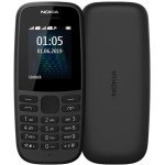 Мобилен телефон Nokia 105 2019 TA-1174 Dual SIM BLACK  16KIGB01A07