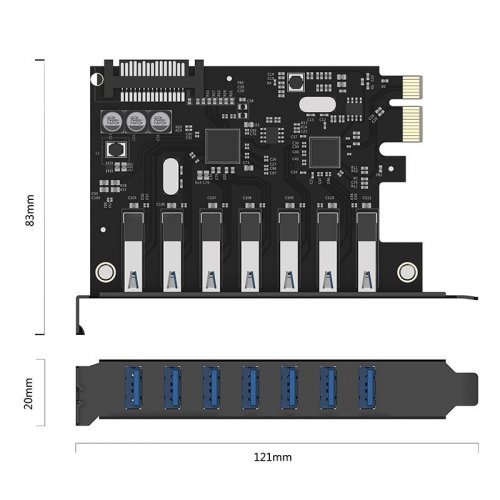 I/O модул Orico PVU3-7U-V1 (снимка 4)