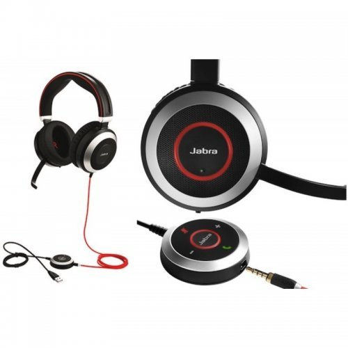 Колцентър слушалка Jabra EVOLVE 80 Stereo 7899-823-109 (снимка 2)