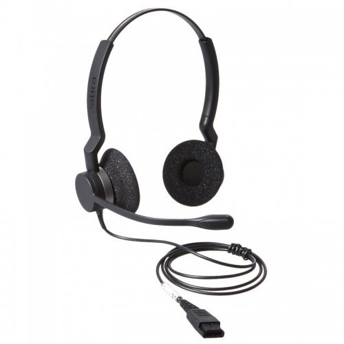Колцентър слушалка Jabra BIZ 2300 QD Duo NC 2309-820-104 (снимка 3)