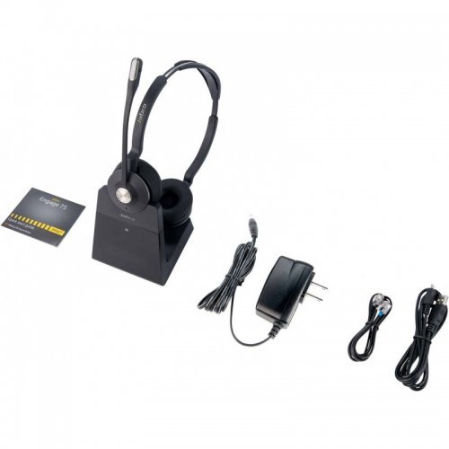 Колцентър слушалка Jabra Engage 75 Stereo 9559-583-111 (снимка 4)