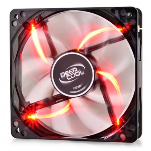 Охлаждане за компютри > DeepCool WIND BLADE 120 RED DP-FLED-WB120-RD (снимка 1)