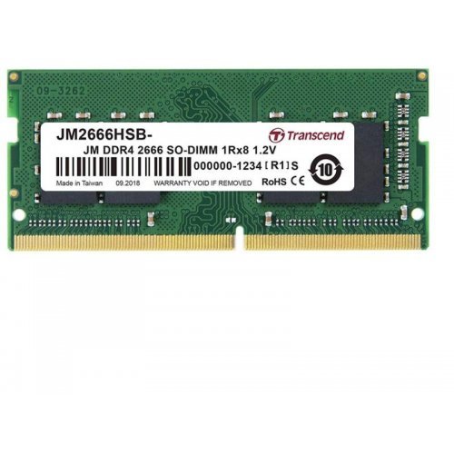 RAM памет Transcend JetRam DDR4-2666 U-DIMM JM2666HSB-16G (снимка 1)
