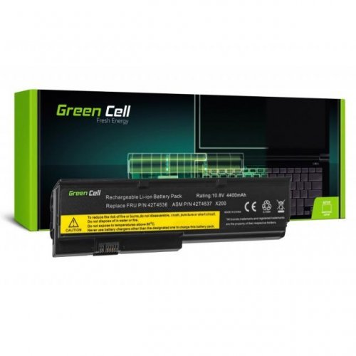 Батерия за лаптоп GREEN CELL GC-LENOVO-X200-LE16 (снимка 1)