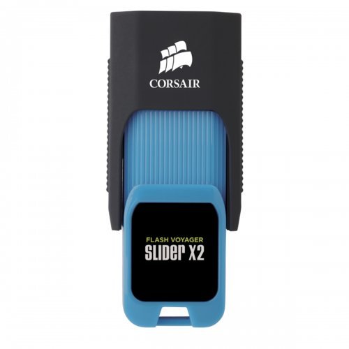USB флаш памет Corsair Voyager Slider X2  CMFSL3X2A-128GB (снимка 1)