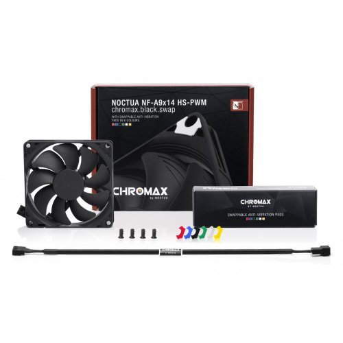Вентилатор  Noctua NF-A9x14-HS-PWM-CH.BK.S    (снимка 4)