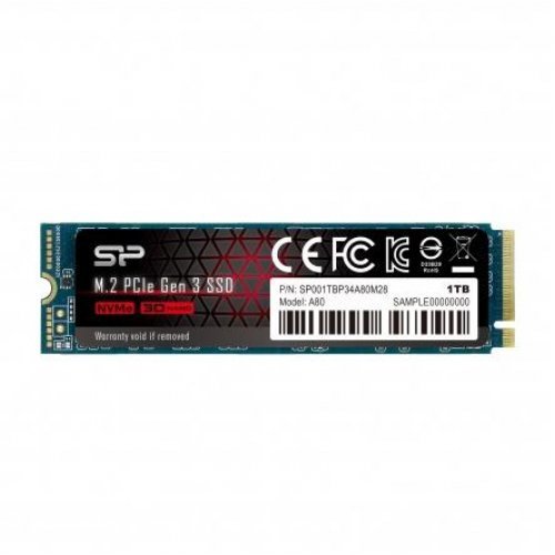 SSD Silicon Power A80 SLP-SSD-P34A80-1TB (снимка 1)