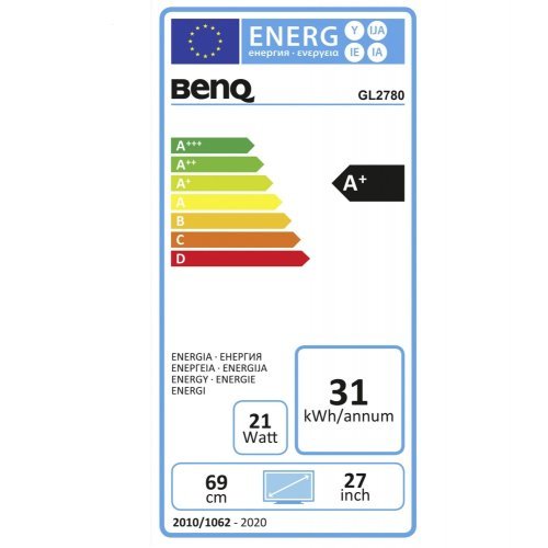 Монитор BenQ GL2780E 9H.LJ6LB.VFE (снимка 3)