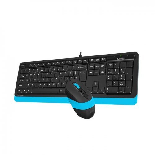 Клавиатура A4Tech Fstyler F1010 A4-KEY-F1010-BLUE (снимка 1)