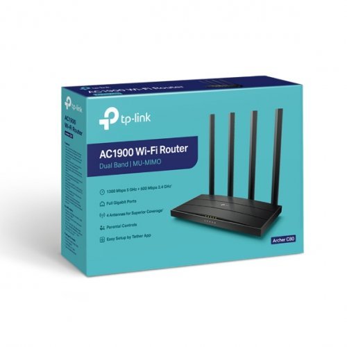 Безжичен рутер TP-Link Archer C80 (снимка 4)