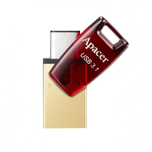 USB флаш памет Apacer AH180 AP64GAH180R-1 (снимка 4)