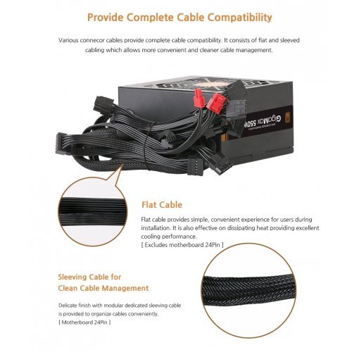 Захранващ блок Zalman ZM550-GVII (снимка 4)