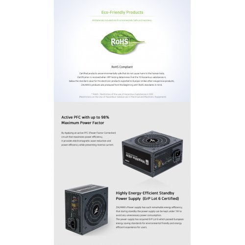 Захранващ блок Zalman ZM600-TXII (снимка 8)