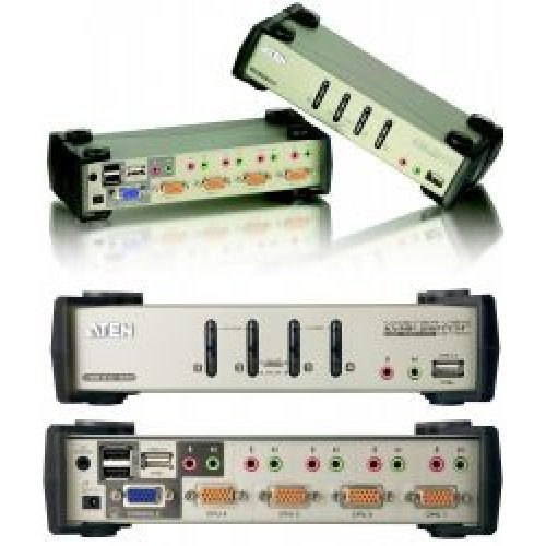 KVM суич ATEN CS1734B (снимка 2)