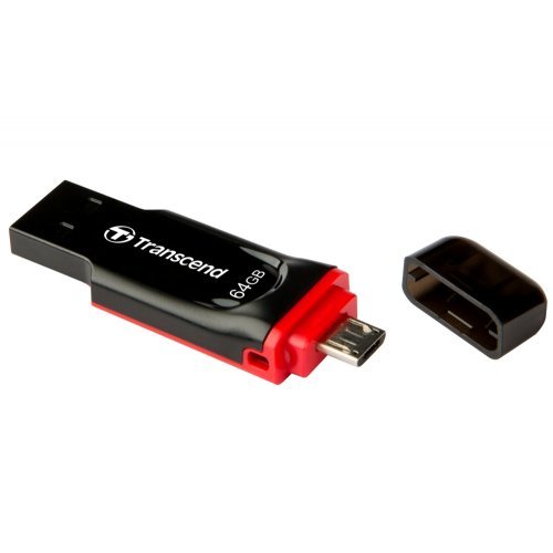 USB флаш памет Transcend JETFLASH 340 TS64GJF340 (снимка 1)
