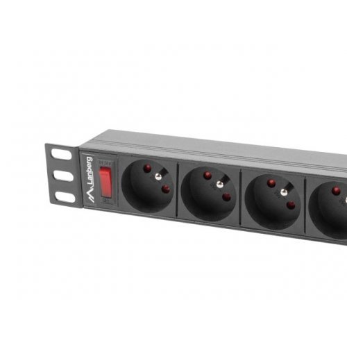 Разклонител Lanberg PDU-09E-0300-BK (снимка 4)
