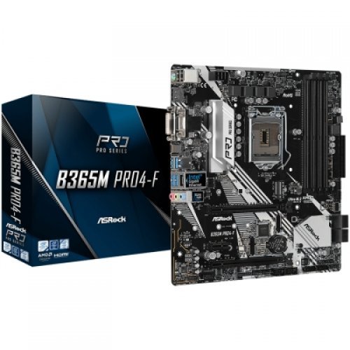 Дънна платка ASRock B365M PRO4-F B365M_PRO4-F (снимка 1)