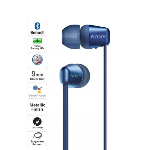 Слушалки Sony WI-C310 WIC310L.CE7 (снимка 3)