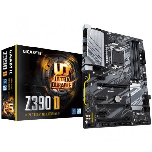 Дънна платка Gigabyte Z390 D GA-MB-Z390-D (снимка 1)