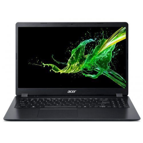 Лаптоп Acer Aspire 3 A315-56-389G, черен, 15.6" (39.62см.) 1920x1080 (Full HD) без отблясъци, Процесор Intel Core i3-1005G1 (2x/4x), Видео Intel UHD, 4GB DDR4 RAM, 256GB SSD диск, без опт. у-во, Linux ОС, Клавиатура- с БДС (снимка 1)