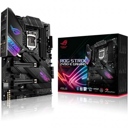 Дънна платка Asus ROG STRIX Z490-Е GAMING ASUS-MB-STRIX-Z490E-G (снимка 1)