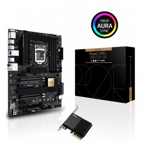 Дънна платка Asus ProArt Z490-CREATOR 10G ASUS-MB-PROART-Z490-10G (снимка 1)