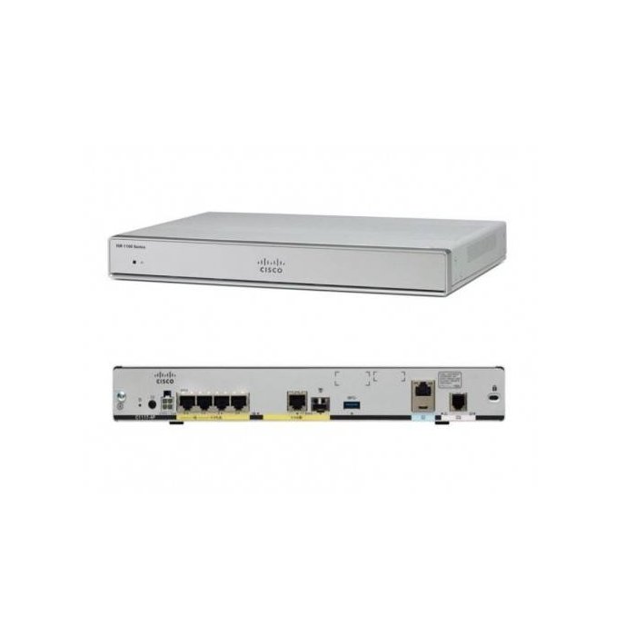 Безжичен рутер Cisco ISR 1100 8 Ports Dual GE Ethernet Router w/ 802 ...