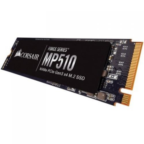 SSD CORSAIR 960GB Force MP510 SSD, M.2 2280, PCIe Gen3 x4, Read/Write: 3480 / 3000 MB/s, IOPS: 610K/570K (снимка 1)