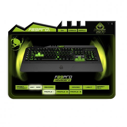 Клавиатура Keep Out F89PRO (снимка 10)
