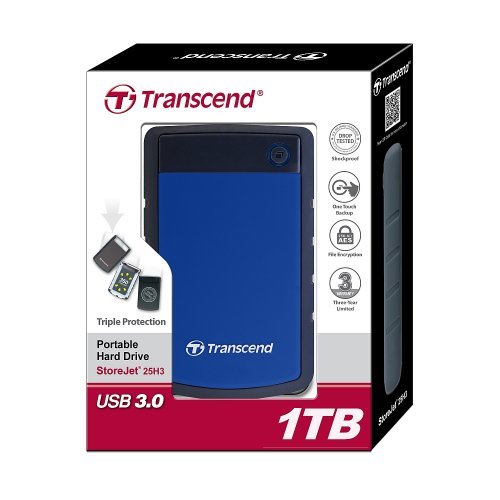 Външни дискове > Transcend TS1TSJ25H3B (снимка 3)