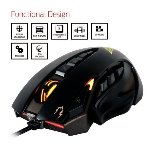 Мишка Gamdias GMS1100 Zeus (снимка 11)