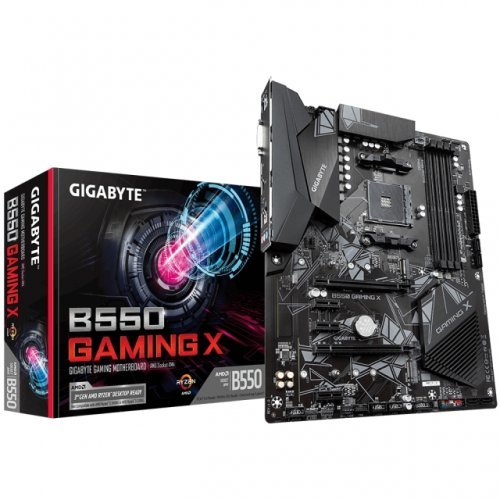 Дънна платка Gigabyte B550 GAMING X GA-MB-B550-GAMING-X (снимка 1)