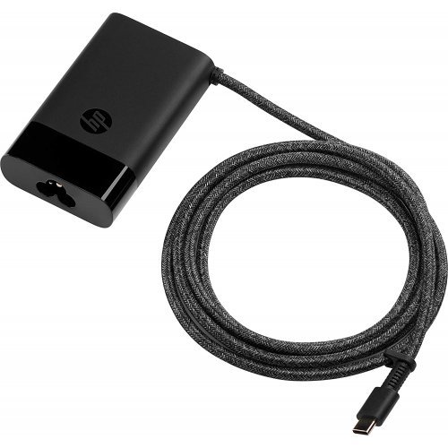 Захранващ адаптер за лаптоп HP 65W USB Type-C Slim Travel Power Adapter 3PN48AA (снимка 1)