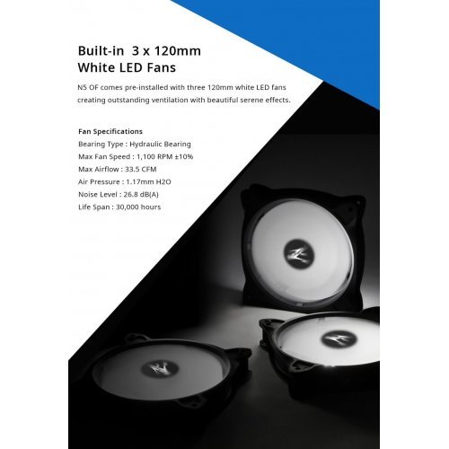 Компютърна кутия Zalman ZM-N5-OF    (снимка 4)