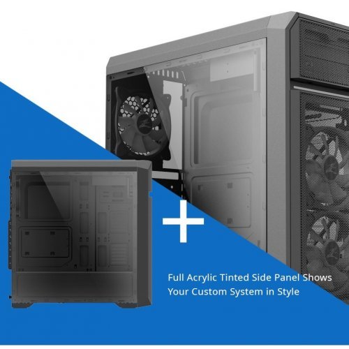 Компютърна кутия Zalman ZM-N5-OF    (снимка 14)