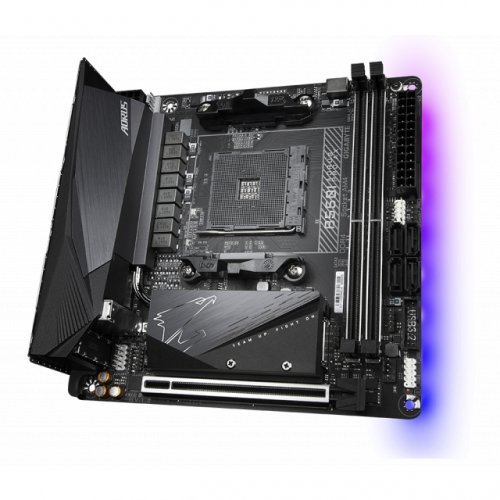 Дънна платка Gigabyte GAB55IAPW GA-MB-B550I-AORUS-PRO-AX (снимка 4)