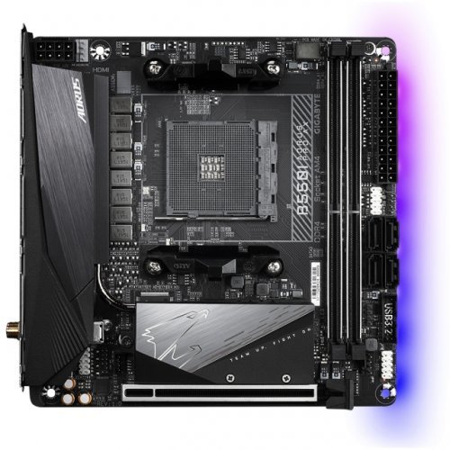 Дънна платка Gigabyte GAB55IAPW GA-MB-B550I-AORUS-PRO-AX (снимка 5)