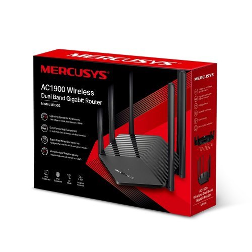 Безжичен рутер Mercusys MR50G (снимка 3)