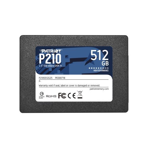SSD Patriot P210 P210S512G25 (снимка 1)