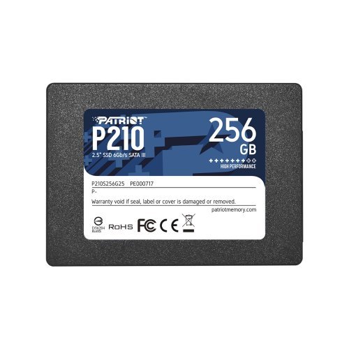 SSD Patriot 256GB P210 SATA3 2.5 (снимка 1)