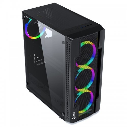 Компютърна кутия PowerCase JX188-2 PCJX18802 (снимка 5)