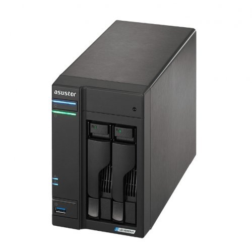 NAS устройство asustor Lockerstore 2 AS6602T AS6602T (снимка 2)