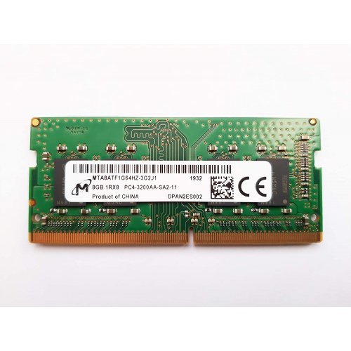 RAM памет DDR4 SODIMM 8GB 3200MHz Micron / Hynix (снимка 1)