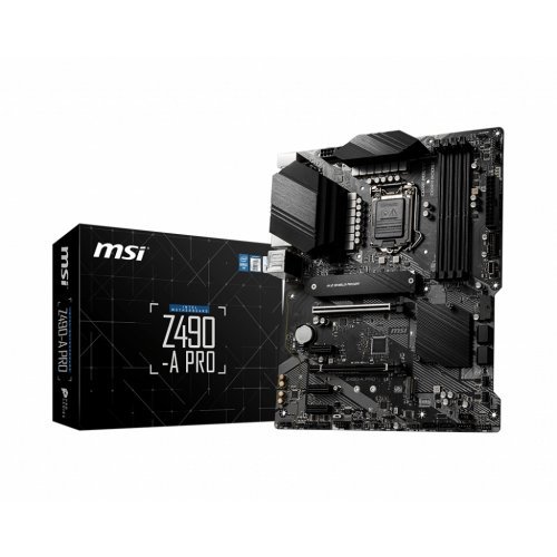 Дънна платка MSI Z490-A PRO 911-7C75-003 (снимка 1)