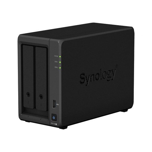 NAS устройство 7-bay Synology NAS server for Small and Medium Business(2 bays on base, expandable to 7 with DX517) DS720+ (снимка 1)