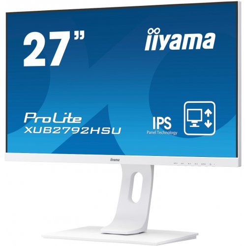 Монитор iiyama XUB2792HSU-W1 (снимка 4)